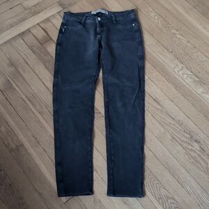 Beverly Jeans Sz 9 Faded Black Skinny Jeans